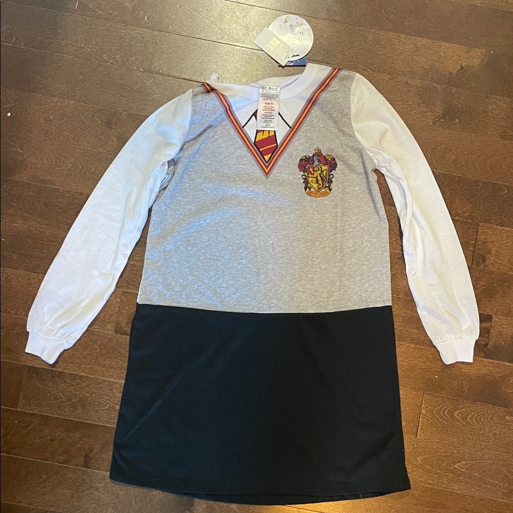 Harry Potter White and Black sleep dress / night gown